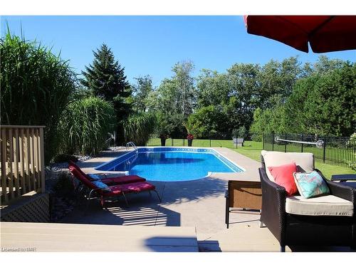 3314 Lakecrest Court, Ridgeway, ON - Outdoor With In Ground Pool With Deck Patio Veranda With Backyard