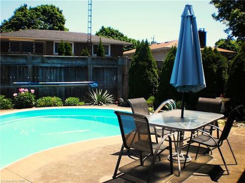 508A Niagara Street, St. Catharines, ON - Outdoor With In Ground Pool With Deck Patio Veranda