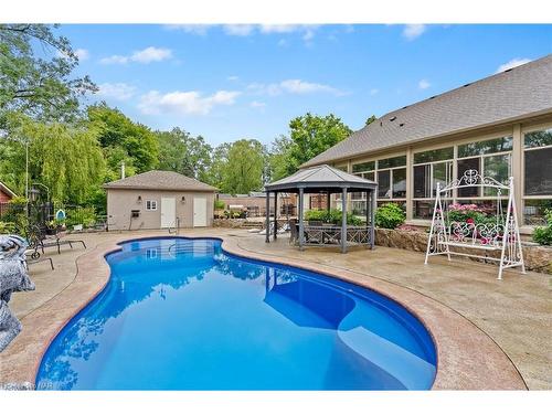 3676 Rebstock Road, Crystal Beach, ON - Outdoor With In Ground Pool With Backyard