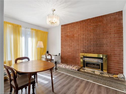 327 Darling Street, Brantford, ON - Indoor Photo Showing Dining Room With Fireplace