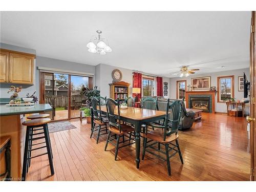 695 Grandview Road, Fort Erie, ON - Indoor Photo Showing Dining Room With Fireplace