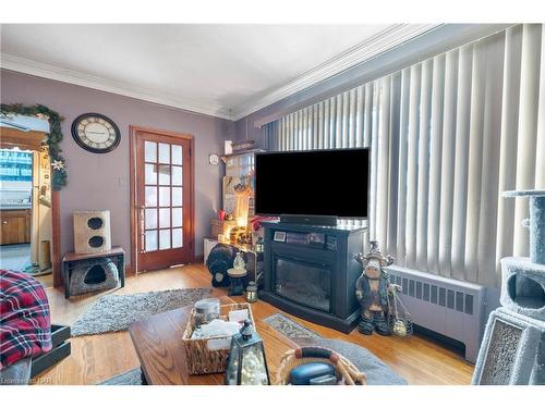 496 Carlton Street, St. Catharines, ON - Indoor Photo Showing Other Room With Fireplace