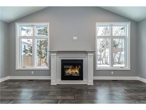 Lot 2 - 3151 Montrose Road, Niagara Falls, ON - Indoor Photo Showing Living Room With Fireplace