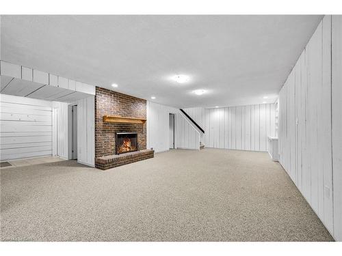 65 Hillcrest Avenue, St. Catharines, ON - Indoor Photo Showing Other Room With Fireplace