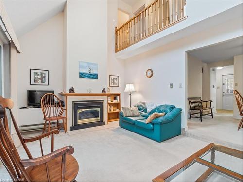 378 Willowood Avenue, Crystal Beach, ON - Indoor Photo Showing Living Room With Fireplace