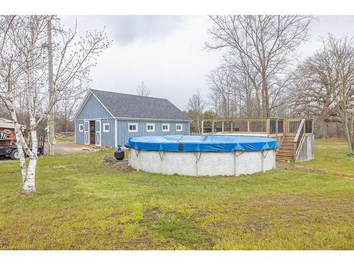2620 Miller Avenue, Fort Erie, ON - Outdoor With Above Ground Pool With Backyard