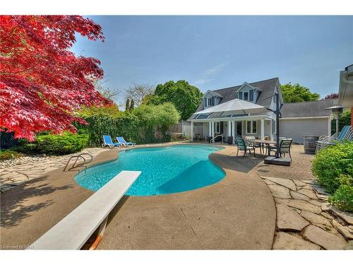 18 Garrison Village Drive, Niagara-On-The-Lake, ON - Outdoor With In Ground Pool With Backyard