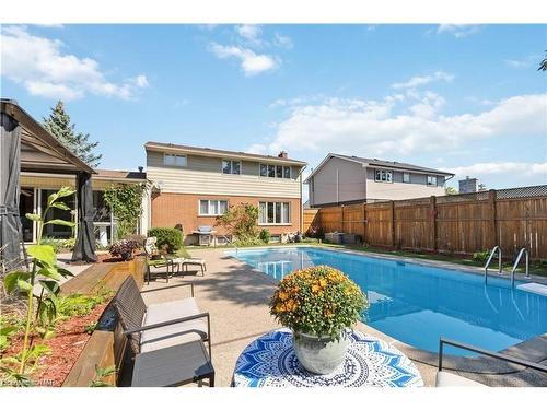 19 Lindbergh Drive, Fort Erie, ON - Outdoor With In Ground Pool