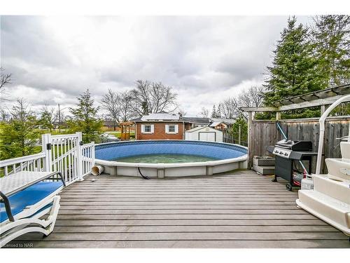 3483 River Trail Crescent, Stevensville, ON - Outdoor With Above Ground Pool With Exterior