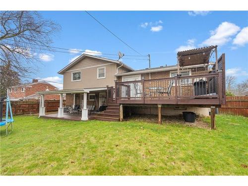 38 Caithness Drive, Welland, ON - Outdoor With Deck Patio Veranda