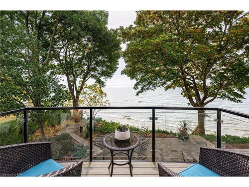 10417 Lakeshore Road, Wainfleet, ON - Outdoor With Body Of Water With Balcony