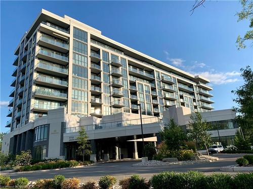 402-7711 Green Vista Gate, Niagara Falls, ON - Outdoor With Balcony With Facade