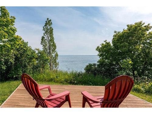753 Lakeshore Road, Port Colborne, ON - Outdoor With Body Of Water With Deck Patio Veranda