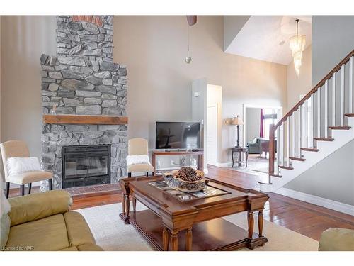 20816 Graybiel Road, Wainfleet, ON - Indoor Photo Showing Living Room With Fireplace