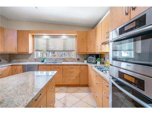 13 Jasmin Crescent, St. Catharines, ON - Indoor Photo Showing Kitchen With Double Sink