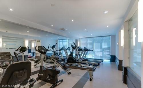 207-10 Concord Place, Grimsby, ON - Indoor Photo Showing Gym Room