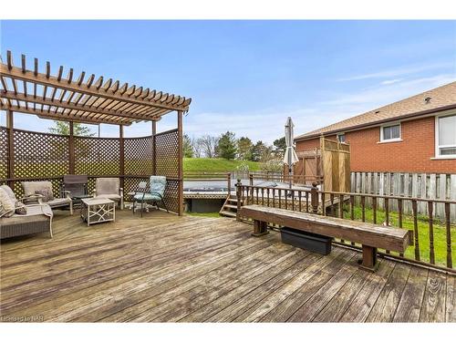 87 College Park Drive, Welland, ON - Outdoor With Deck Patio Veranda With Exterior