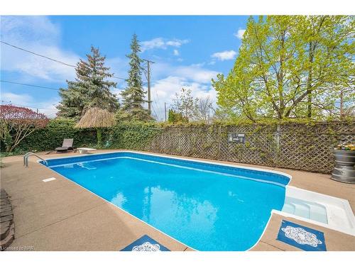 2 Bolger Drive, St. Catharines, ON - Outdoor With In Ground Pool With Backyard