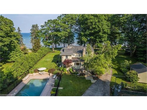 1411 Point Abino Road S, Fort Erie, ON - Outdoor With In Ground Pool