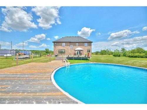 9812 Green Road, Caistor Centre, ON - Outdoor With Above Ground Pool