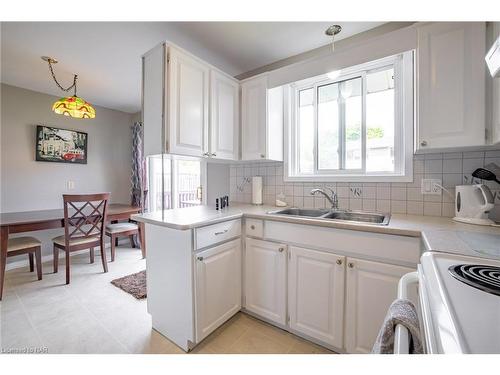 49 Highcourt Crescent, St. Catharines, ON - Indoor Photo Showing Kitchen With Double Sink
