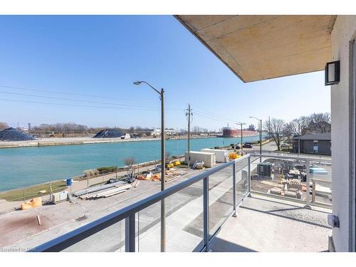 210-118 West Street, Port Colborne, ON - Outdoor With Body Of Water With Balcony With View