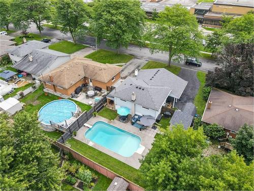 3327 Cattell Drive, Niagara Falls, ON - Outdoor With In Ground Pool With View