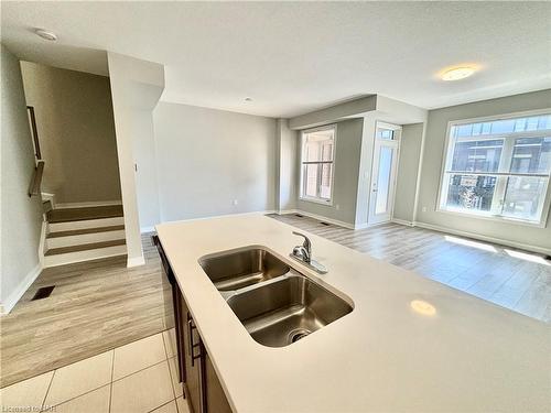 129-590 North Service Road, Stoney Creek, ON - Indoor Photo Showing Kitchen With Double Sink