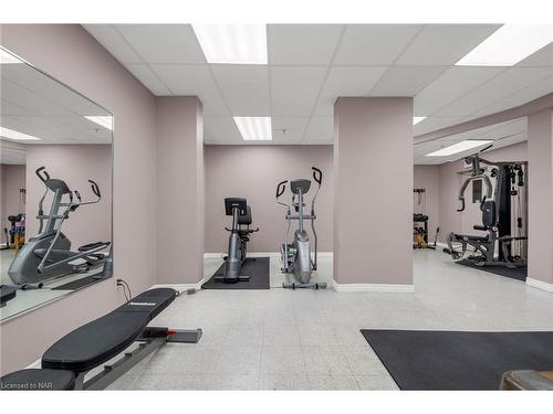 202-81 Scott Street, St. Catharines, ON - Indoor Photo Showing Gym Room