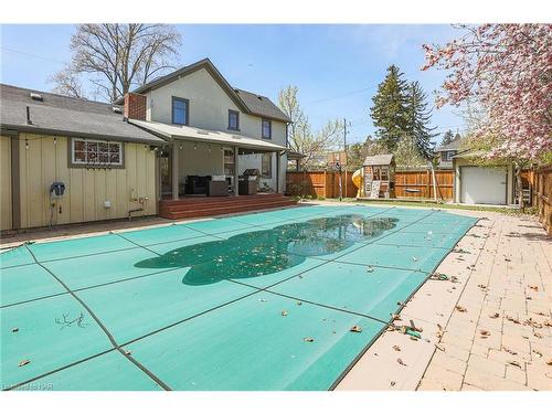 101 Main Street, St. Catharines, ON - Outdoor With In Ground Pool With Deck Patio Veranda With Backyard