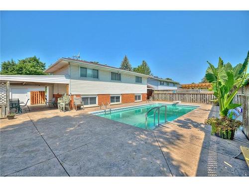 15 Highcourt Crescent, St. Catharines, ON - Outdoor With In Ground Pool With Deck Patio Veranda