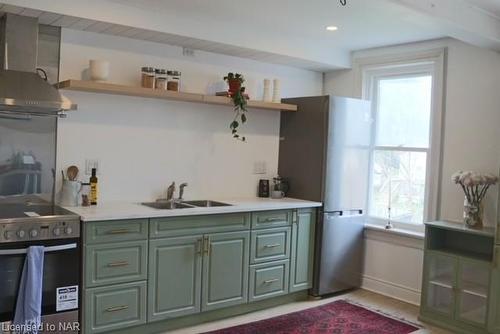 36 Merritt Street, Welland, ON - Indoor Photo Showing Kitchen With Double Sink