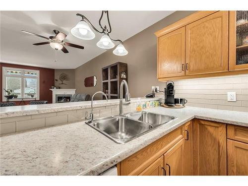 26 Emerald Common, St. Catharines, ON - Indoor Photo Showing Kitchen With Double Sink
