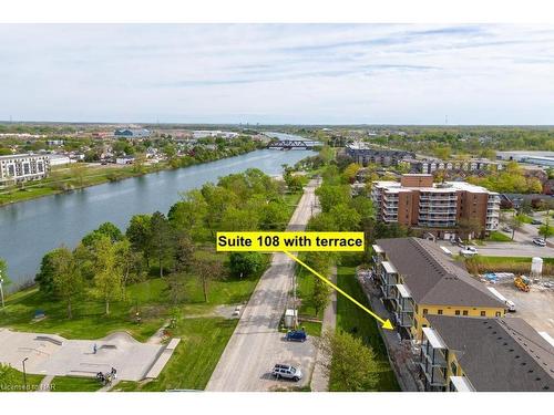 108-119 Lincoln Street, Welland, ON - Outdoor With Body Of Water With View