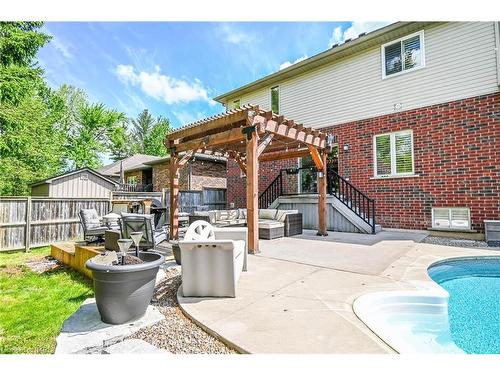 81 Michael Drive, Welland, ON - Outdoor With In Ground Pool With Deck Patio Veranda With Exterior