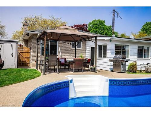 81 Cindy Drive, St. Catharines, ON - Outdoor With In Ground Pool With Deck Patio Veranda With Exterior