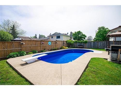 81 Cindy Drive, St. Catharines, ON - Outdoor With In Ground Pool With Deck Patio Veranda