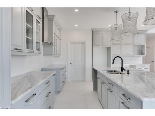 Lot 7 Anchor Road, Allanburg, ON - Indoor Photo Showing Kitchen With Double Sink