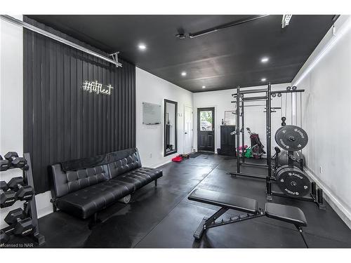 32436 Bell Road, Wainfleet, ON - Indoor Photo Showing Gym Room