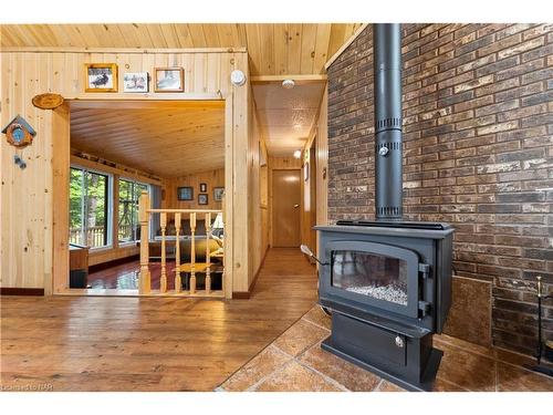 354 Forestview Road, Hastings Highlands, ON - Indoor Photo Showing Other Room With Fireplace