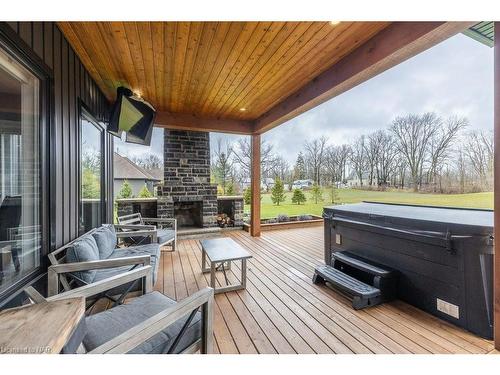 53214 Winger Road, Wainfleet, ON - Outdoor With Deck Patio Veranda With Exterior