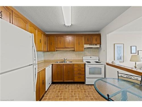 407-7 Gale Crescent, St. Catharines, ON - Indoor Photo Showing Kitchen With Double Sink