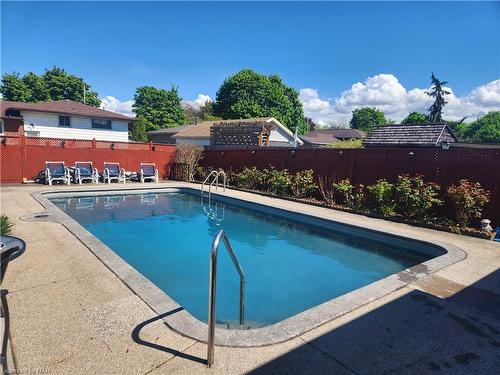 554 Lake Street, St. Catharines, ON - Outdoor With In Ground Pool With Backyard