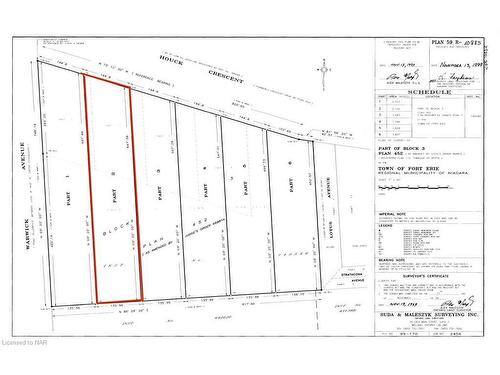 Lot 2 Houck Crescent, Fort Erie, ON 