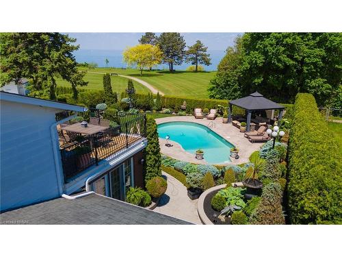 51 Royal York Road, St. Catharines, ON - Outdoor With In Ground Pool