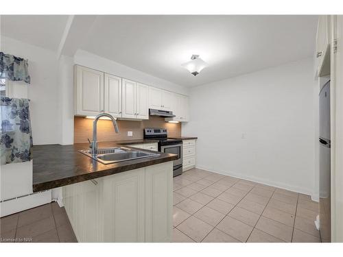 160 Welland Avenue, St. Catharines, ON - Indoor Photo Showing Kitchen With Double Sink