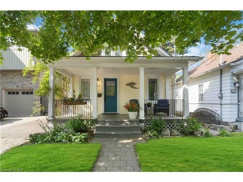 21 Johnston Street, St. Catharines, ON - Outdoor With Deck Patio Veranda With Facade
