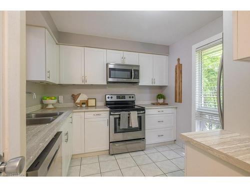 14-18 Barry Street, St. Catharines, ON - Indoor Photo Showing Kitchen With Double Sink