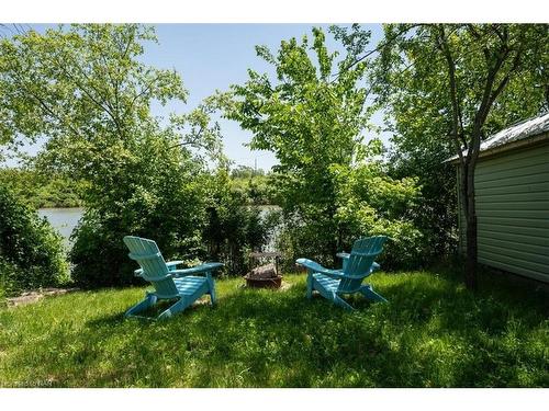 218 Colbeck Drive, Welland, ON - Outdoor With In Ground Pool With Deck Patio Veranda With Backyard