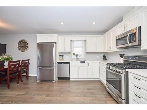 28 Churchill Street, St. Catharines, ON - Indoor Photo Showing Kitchen With Stainless Steel Kitchen